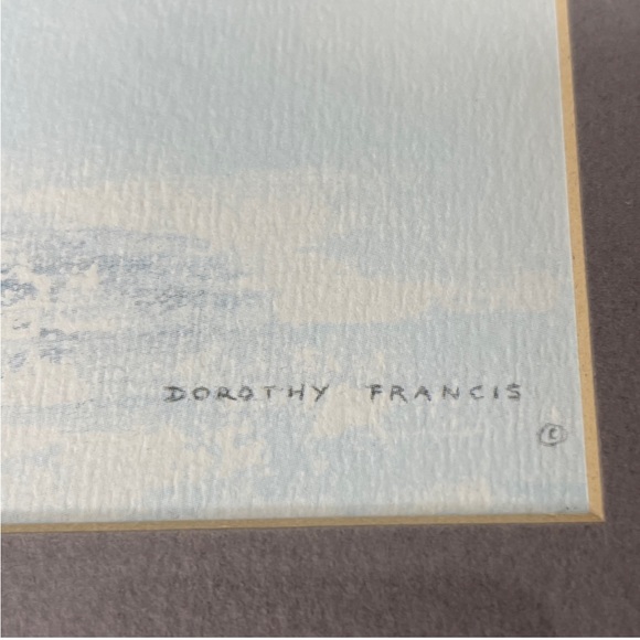 Vtg Panneloo’s Brother Framed Print by Dorothy Francis - Picture 6 of 12